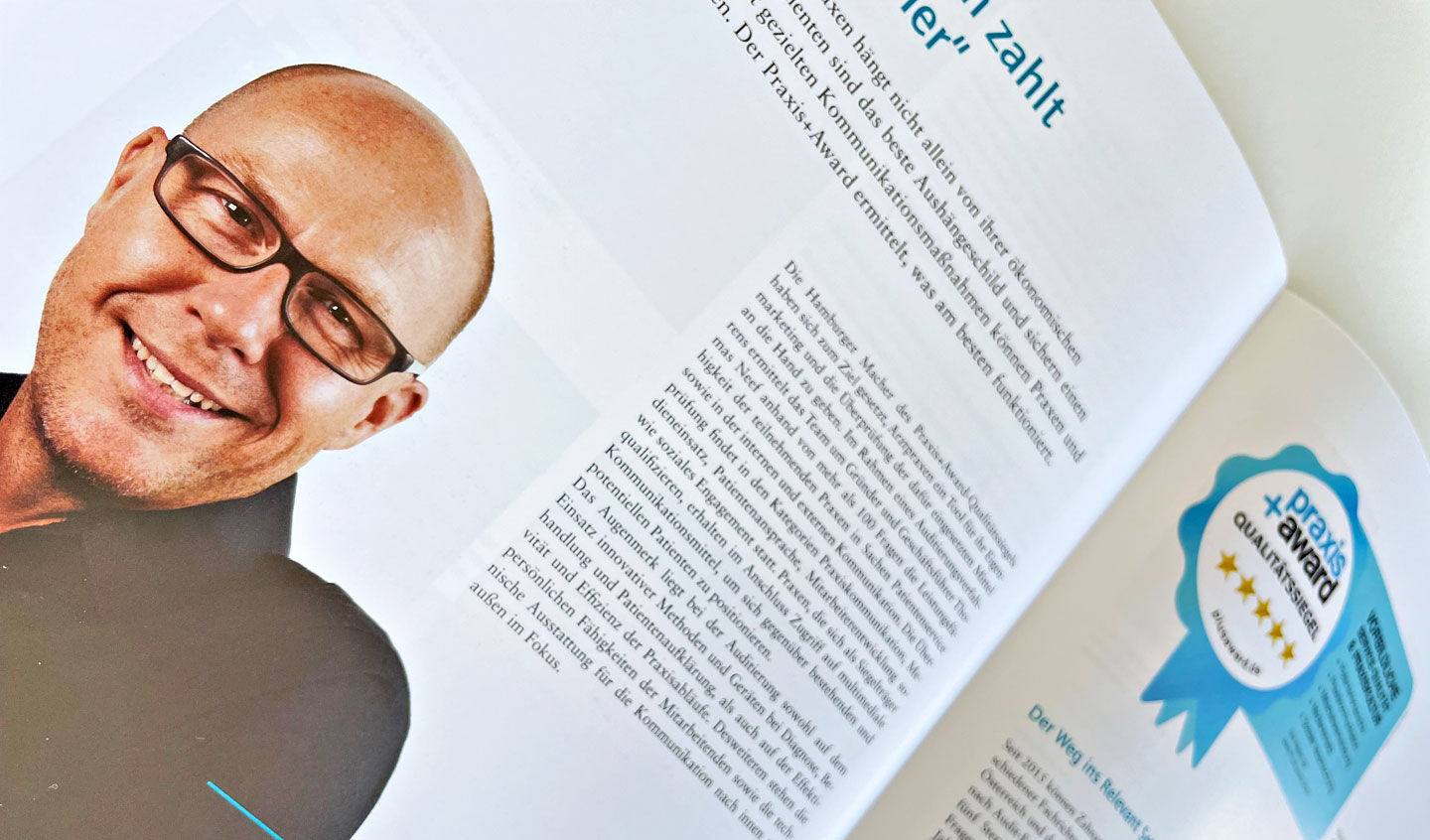 DENTAL MARKETING berichtet über Praxis+Award