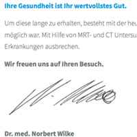 Ausgezeichnete Praxen